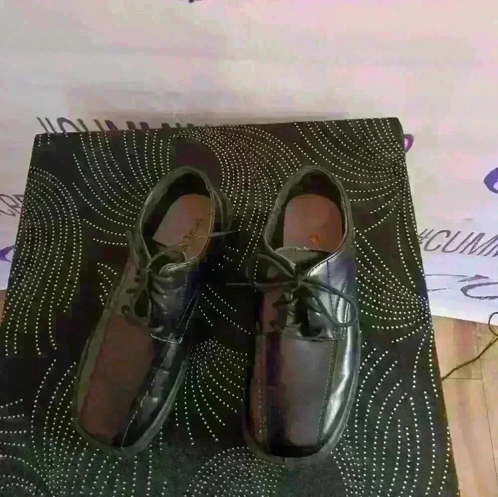 Deerstags boys dress shoes Black.slip.on. 3wide Boys - Picture 7 of 10
